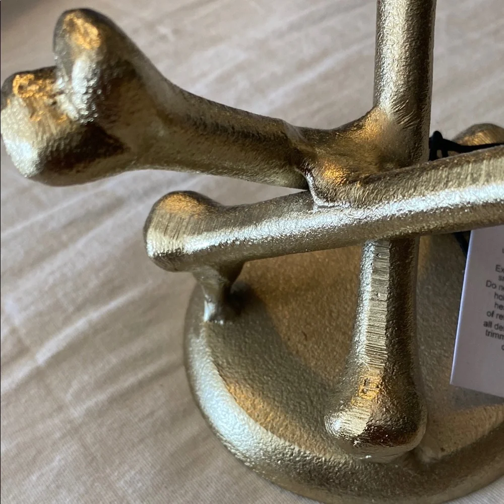 Dog bone Gold home Decor